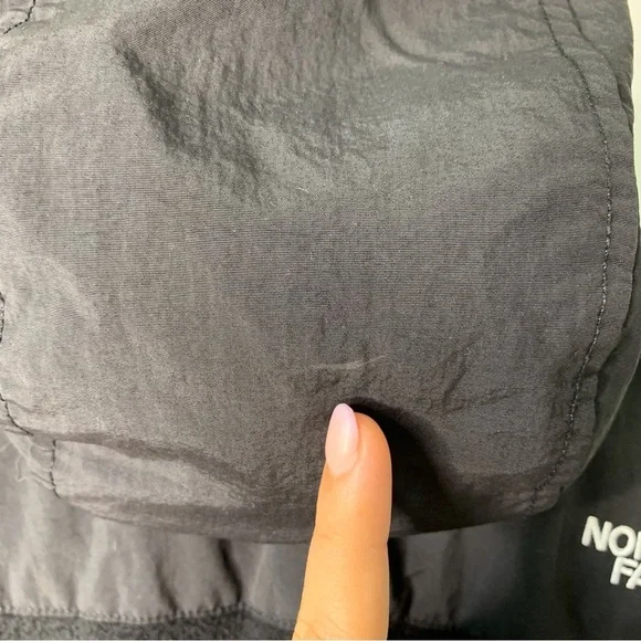 The North Face Polartec Women's Black Full Zip Fleece Hooded Jacket Size Medium - Picture 12 of 15